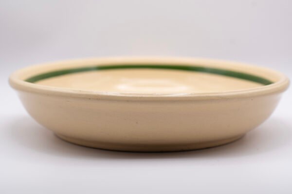 KEN HORAN Apple #44 Flat Soup Bowl with Inside Banding