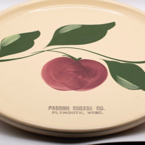 Apple #49 Plate Advertising