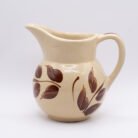 Vintage Watt Pottery #62 Autumn Foliage Creamer – near mint - very small glaze flake missing on very bottom rim. Colors are stroung. Super clean