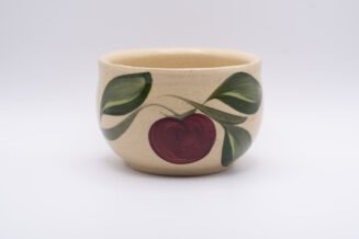 Watt Pottery #75 Apple bean cup – Vintage Collectible – Mint
