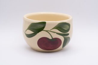 Watt Pottery #75 Apple bean cup – Vintage Collectible – Near Mint