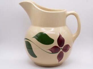 Watt Pottery #16 Starflower Pitcher – Vintage Collectible
