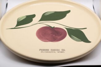 Watt Pottery #49 Apple platter – Vintage Collectible