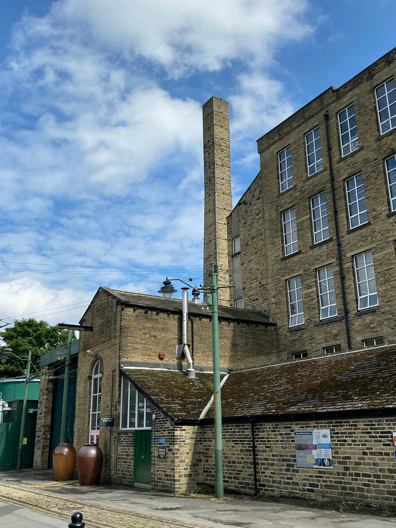 Watt Pottery factory site in Crooksville, Ohio—later ownership after the 1965 fire