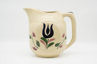 Watt Pottery #69 Dutch Tulip Pitcher – Mint Vintage Collectible