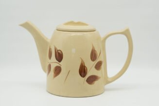 Watt Pottery #505 Autumn Foliage Tea Pot – Near Mint Vintage Collectible
