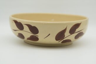Watt Pottery #96 Autumn Foliage Bowl – Mint Vintage Collectible