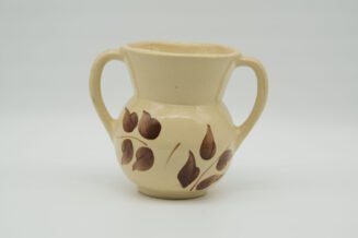 Watt Pottery #98 Autumn Foliage Sugar Bowl – Mint Vintage Collectible