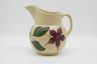 Watt Pottery #16 Starflower Pitcher – Excellent Vintage Collectible
