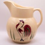 Vintage Watt Pottery Apple Pitcher