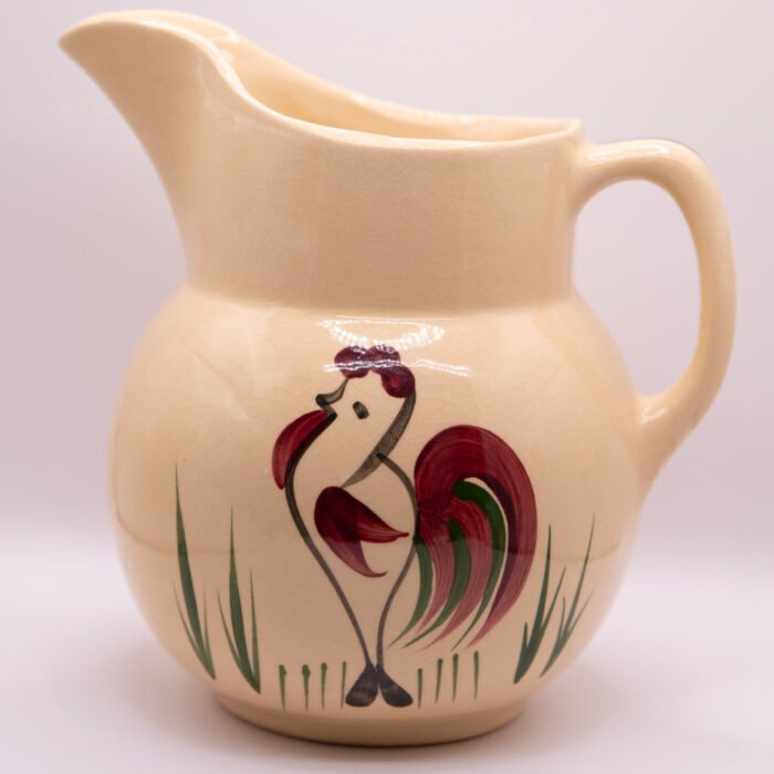Vintage Watt Pottery Apple Pitcher