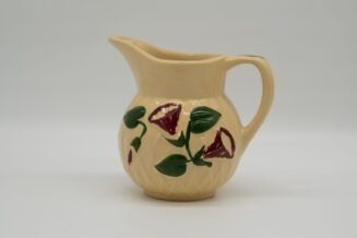 Vintage Watt Pottery Morning Glory #97 Creamer (Variant) – Hand Painted USA