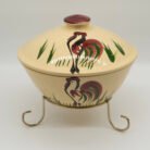 Vintage Watt Pottery Rooster Pattern