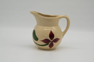 Vintage Watt Pottery Starflower #62 Creamer (4 Petal) – Hand Painted USA