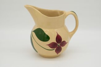 Vintage Watt Pottery Starflower #15 Pitcher Variant B – Hand Painted USA