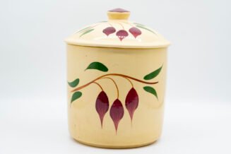 Vintage Watt Pottery Teardrop #72 Canister – Hand Painted USA
