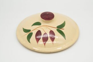 Vintage Watt Pottery Teardrop #72 Lid Only – Hand Painted USA