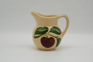 Vintage Watt Pottery Apple #62 Creamer – Hand Painted USA