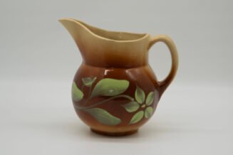 Vintage Watt Pottery Silhouette #15 Pitcher – Hand Painted USA