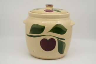 Vintage Watt Pottery Apple #503 Cookie Jar (AH)