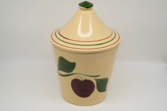 Vintage Watt Pottery Apple #91 cookie jar (AH)
