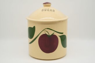 Vintage Watt Pottery Apple #81 Canister