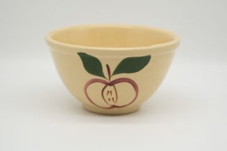 Vintage Watt Pottery Open Apple #6 Bowl