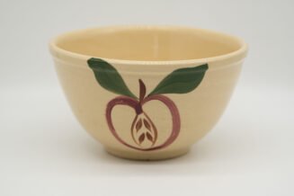 Vintage Watt Pottery Open Apple #7 Bowl