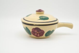 Vintage Watt Pottery Rio Rose #18 Casserole