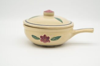 Vintage Watt Pottery Rio Rose #18 Casserole