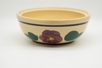 Vintage Watt Pottery Rio Rose #319 Bowl