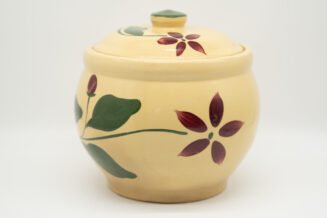 Vintage Watt Pottery Starflower #21 Cookie Jar