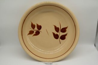 Vintage Watt Pottery Autumn Foliage #39 Bowl – Authentic Collector Piece