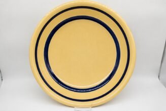 Vintage Watt Pottery Blue Banded #39 Bowl – Authentic Collector Piece