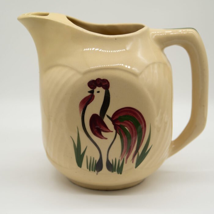 watt-pottery-rooster-69-pitcher-3370