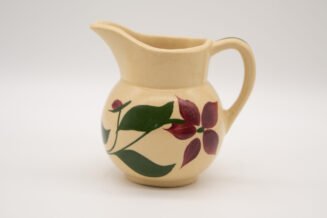 Vintage Watt Pottery Starflower #62 Pitcher