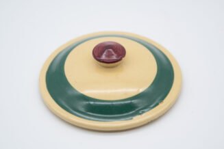 Vintage Watt Pottery Cross Hatch #18 Lid