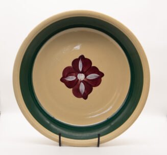Vintage Watt Pottery Cross Hatch #39 Bowl