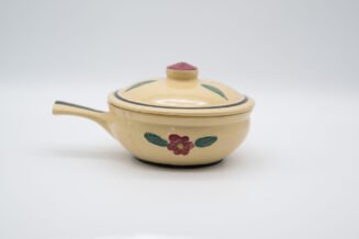Vintage Watt Pottery Pansy #18 Casserole