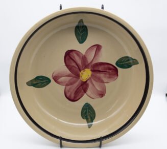 Vintage Watt Pottery Pansy #39 Bowl