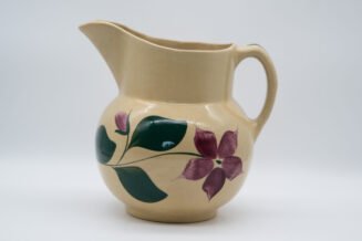 Vintage Watt Pottery Starflower #17 Pitcher