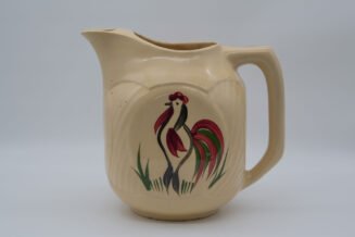 Vintage Watt Pottery Rooster #69 Pitcher