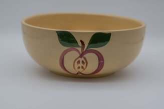 Vintage Watt Pottery Open Apple #73 Bowl